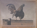 Leather Wallet w/ Chicken